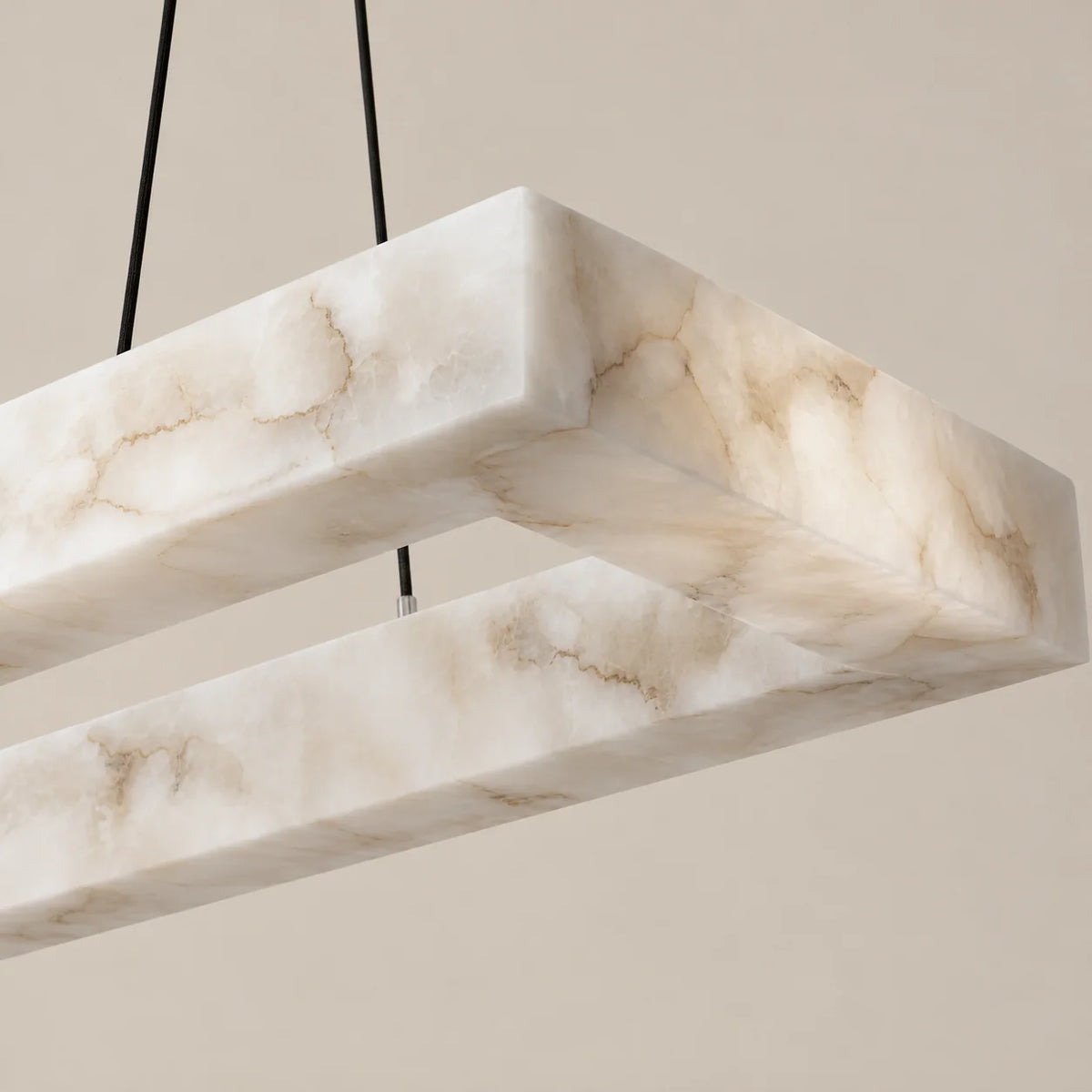 Alabaster Collection | Modern Chandelier Light with Integrated LED | IP65 Rated for Indoor and Outdoor Elegance 4