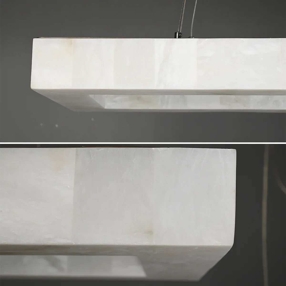 Alabaster Collection | Modern Chandelier Light with Integrated LED | IP65 Rated for Indoor and Outdoor Elegance 5