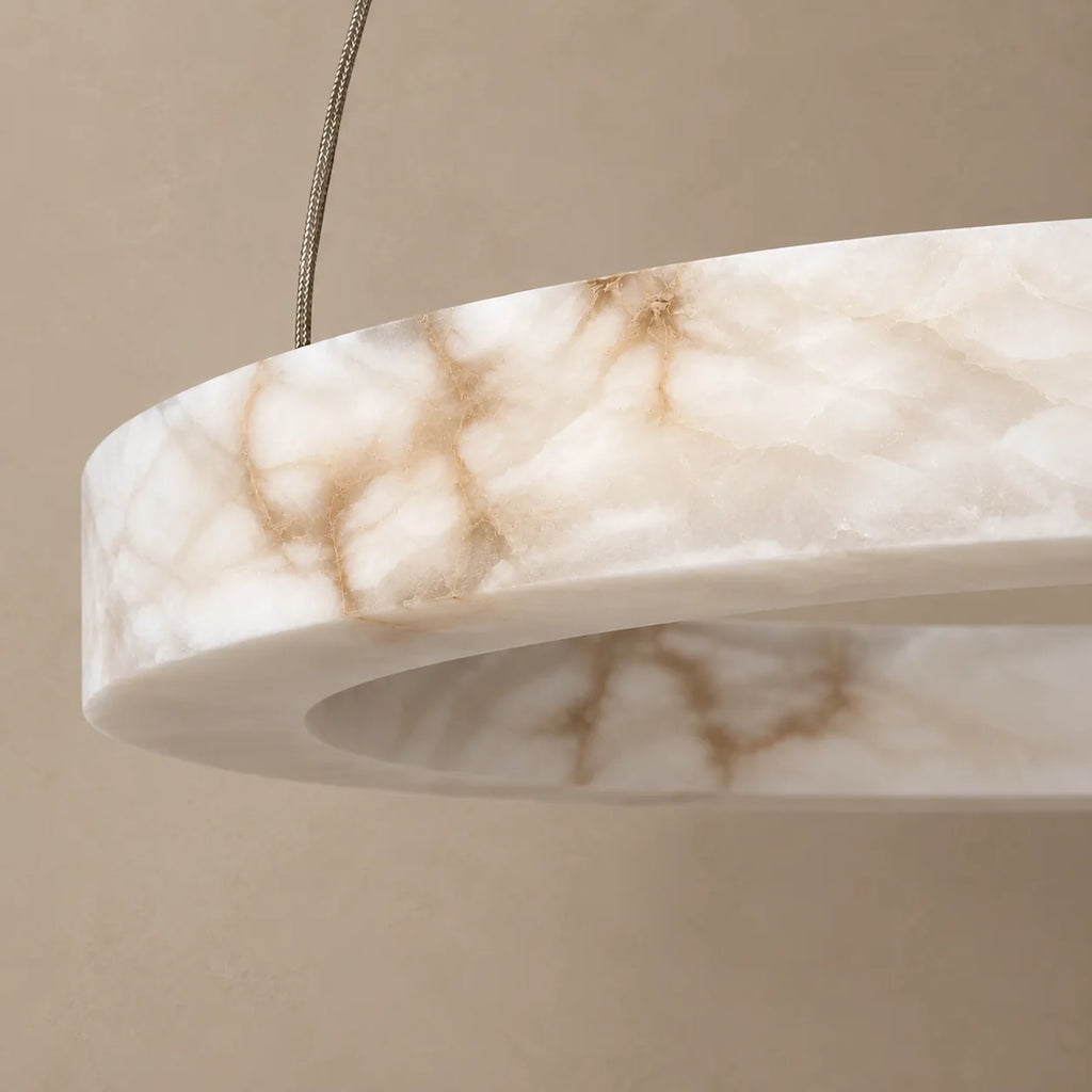 Anelli Tre Collection | Modern Chandelier Light with Integrated LED | Adjustable Height for Elegant Dining Spaces 2