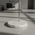 Arc Floor Lamp | Modern Dome Shade with Adjustable Height | Stylish Lighting for Cozy Living Spaces 5