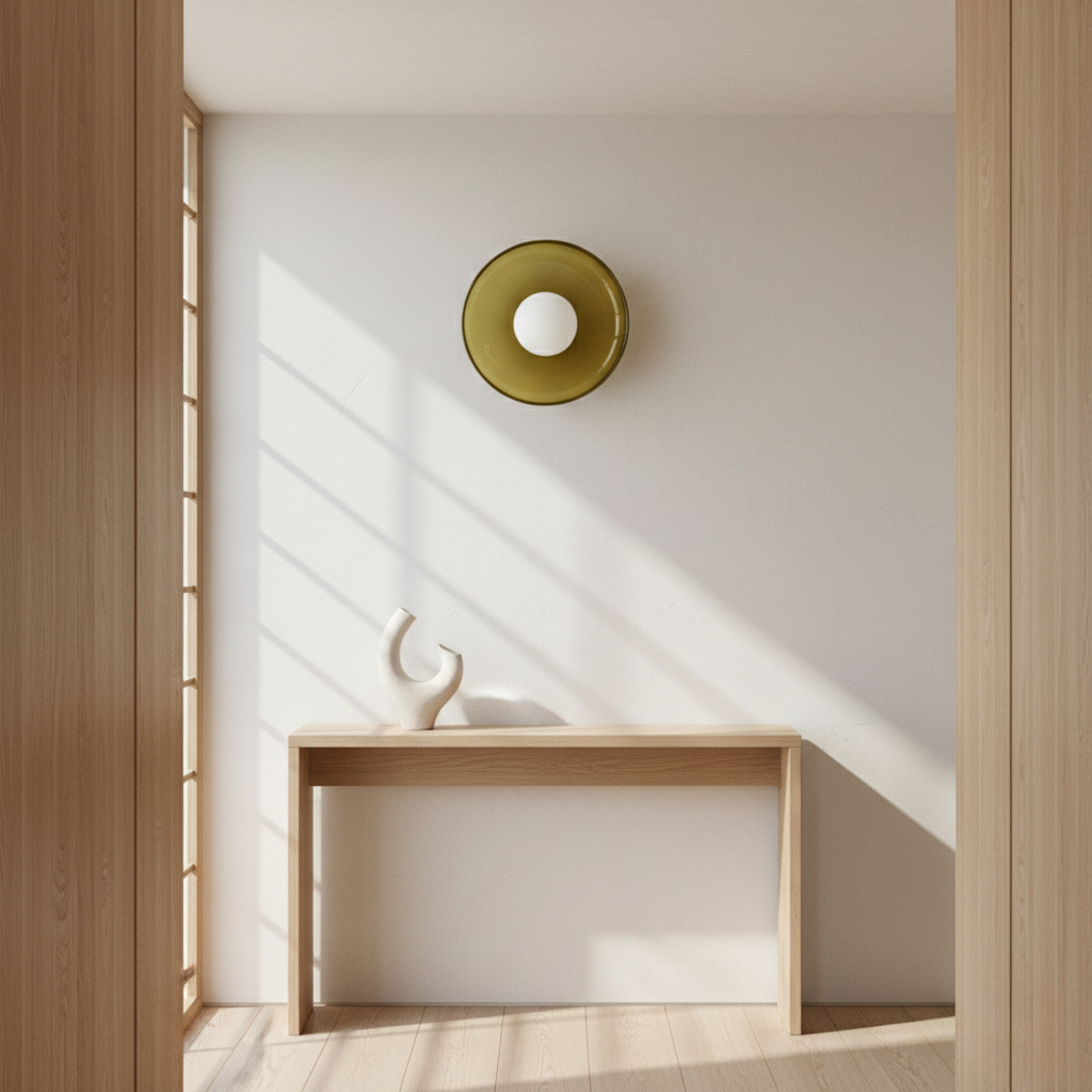 Artistic Sconces | Mid-Century Modern Wall Sconce Light with Dual-Layered Illumination | Elegant Glass Design for Stylish Ambiance 1