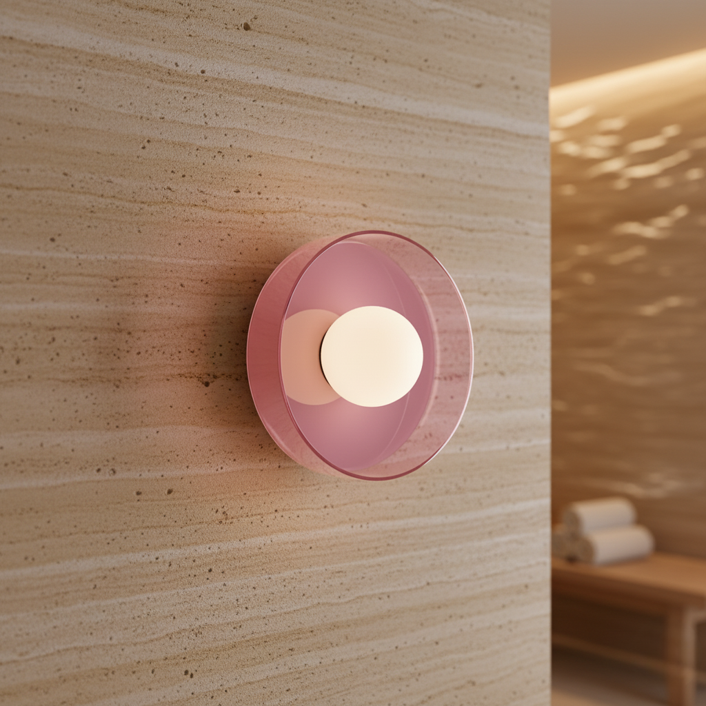 Artistic Sconces | Mid-Century Modern Wall Sconce Light with Dual-Layered Illumination | Elegant Glass Design for Stylish Ambiance 13