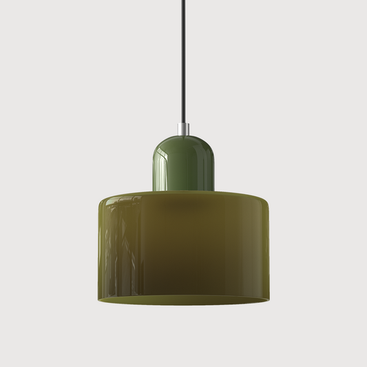 Bauhaus Collection | Glass Pendant Light with Adjustable Height | Modern Kitchen Pendant Lighting for Elegant Illumination 0