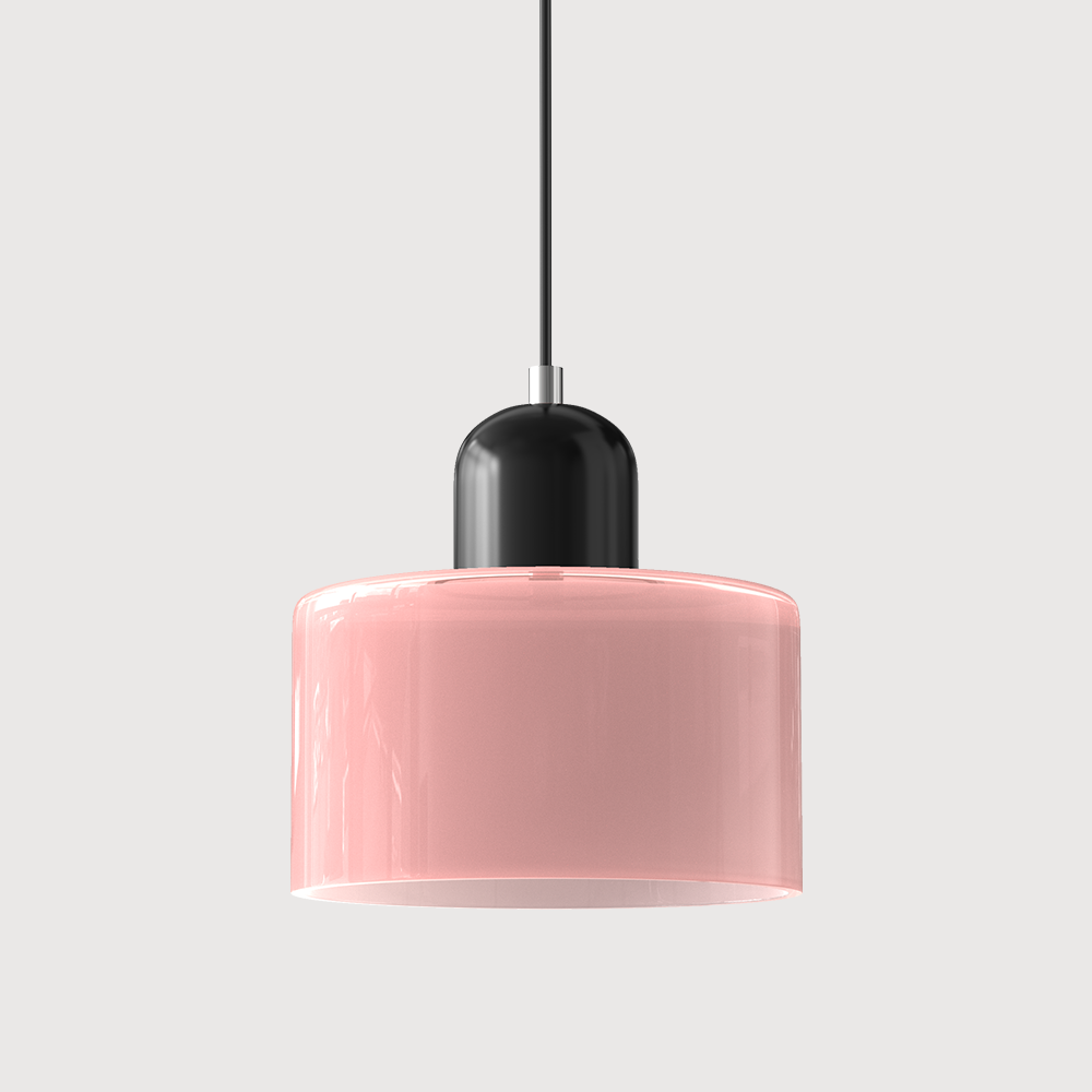 Bauhaus Collection | Glass Pendant Light with Adjustable Height | Modern Kitchen Pendant Lighting for Elegant Illumination 11
