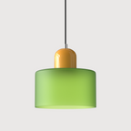 Bauhaus Collection | Glass Pendant Light with Adjustable Height | Modern Kitchen Pendant Lighting for Elegant Illumination 17