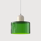 Bauhaus Collection | Glass Pendant Light with Adjustable Height | Modern Kitchen Pendant Lighting for Elegant Illumination 19