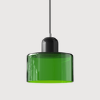 Bauhaus Collection | Glass Pendant Light with Adjustable Height | Modern Kitchen Pendant Lighting for Elegant Illumination 20