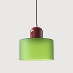 Bauhaus Collection | Glass Pendant Light with Adjustable Height | Modern Kitchen Pendant Lighting for Elegant Illumination 24