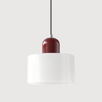 Bauhaus Collection | Glass Pendant Light with Adjustable Height | Modern Kitchen Pendant Lighting for Elegant Illumination 26