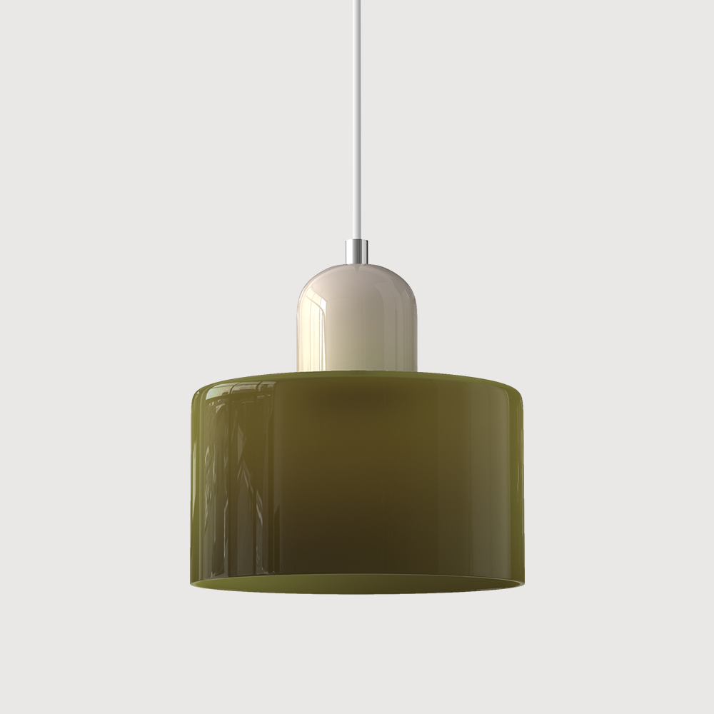 Bauhaus Collection | Glass Pendant Light with Adjustable Height | Modern Kitchen Pendant Lighting for Elegant Illumination 29