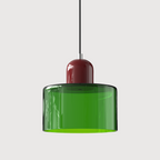 Bauhaus Collection | Glass Pendant Light with Adjustable Height | Modern Kitchen Pendant Lighting for Elegant Illumination 30