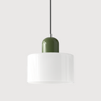 Bauhaus Collection | Glass Pendant Light with Adjustable Height | Modern Kitchen Pendant Lighting for Elegant Illumination 32