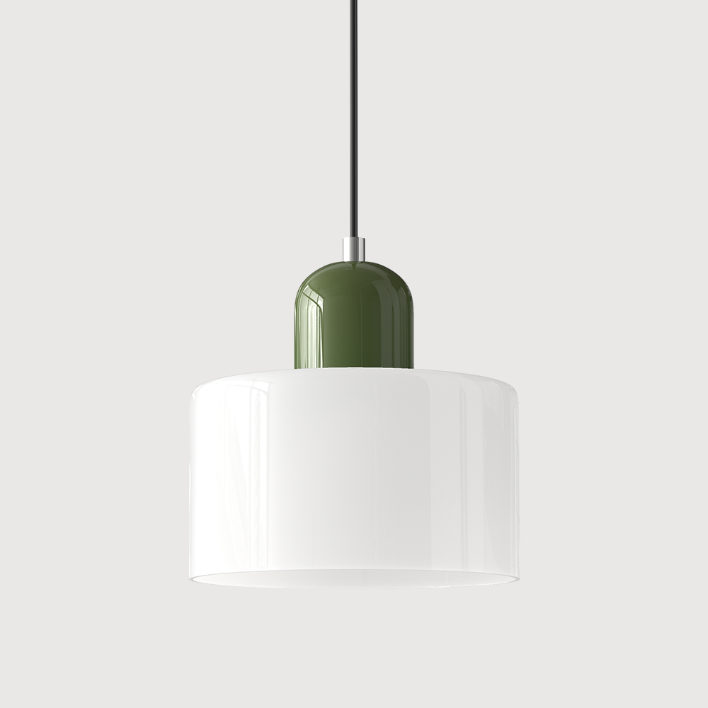 Bauhaus Collection | Glass Pendant Light with Adjustable Height | Modern Kitchen Pendant Lighting for Elegant Illumination 32