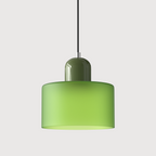 Bauhaus Collection | Glass Pendant Light with Adjustable Height | Modern Kitchen Pendant Lighting for Elegant Illumination 33