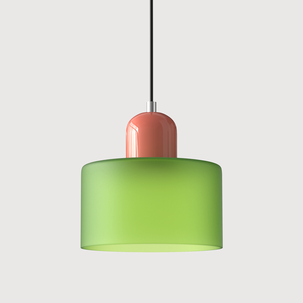 Bauhaus Collection | Glass Pendant Light with Adjustable Height | Modern Kitchen Pendant Lighting for Elegant Illumination 34