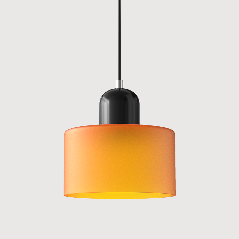 Bauhaus Collection | Glass Pendant Light with Adjustable Height | Modern Kitchen Pendant Lighting for Elegant Illumination 35
