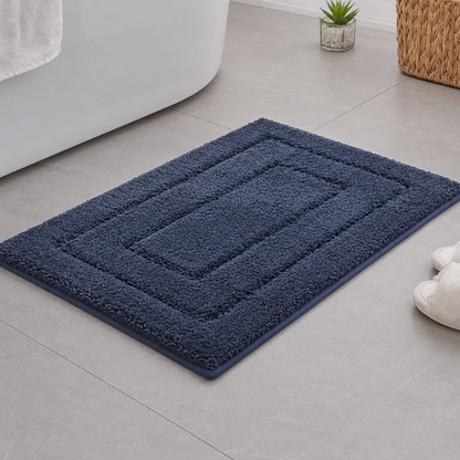 CloudStep | Non-Slip Bath Mat with Ultra-Absorbent Microfiber | Modern Bathroom Rug for Safety and Comfort 1