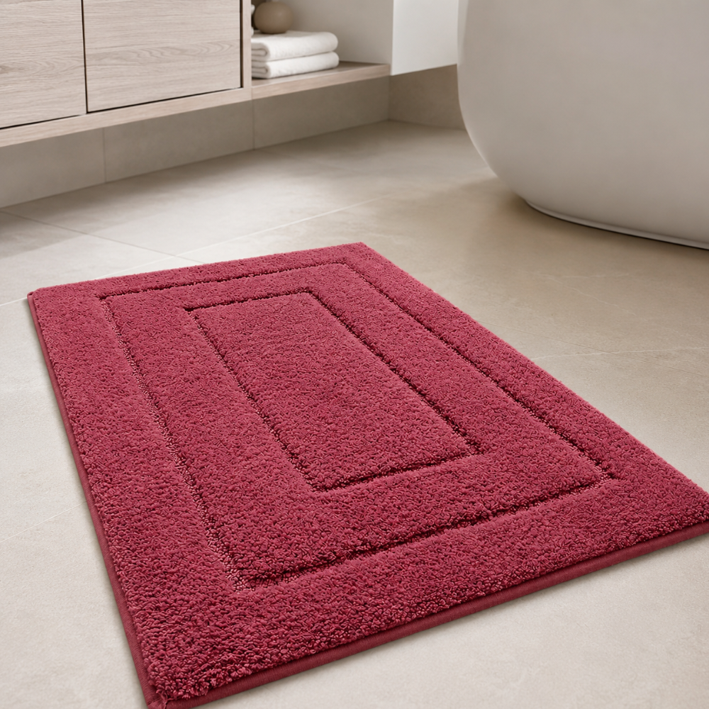 CloudStep | Non-Slip Bath Mat with Ultra-Absorbent Microfiber | Modern Bathroom Rug for Safety and Comfort 12
