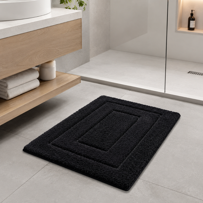 CloudStep | Non-Slip Bath Mat with Ultra-Absorbent Microfiber | Modern Bathroom Rug for Safety and Comfort 18