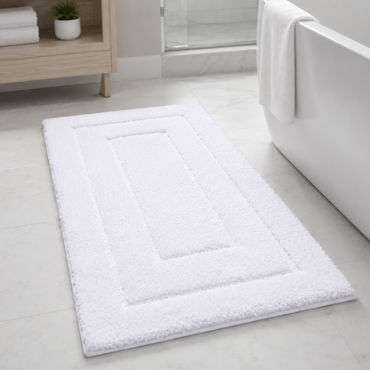 CloudStep | Non-Slip Bath Mat with Ultra-Absorbent Microfiber | Modern Bathroom Rug for Safety and Comfort 28