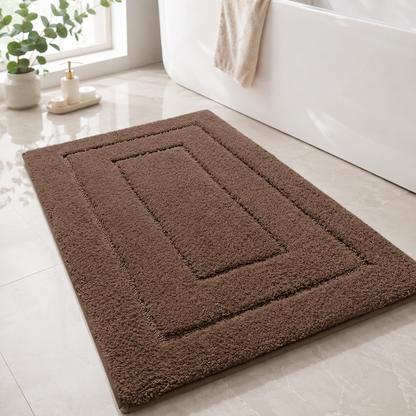 CloudStep | Non-Slip Bath Mat with Ultra-Absorbent Microfiber | Modern Bathroom Rug for Safety and Comfort 36