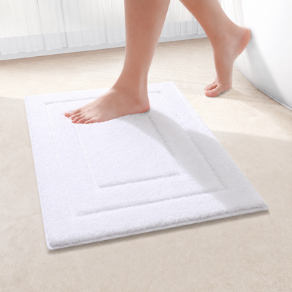 CloudStep | Non-Slip Bath Mat with Ultra-Absorbent Microfiber | Modern Bathroom Rug for Safety and Comfort 49