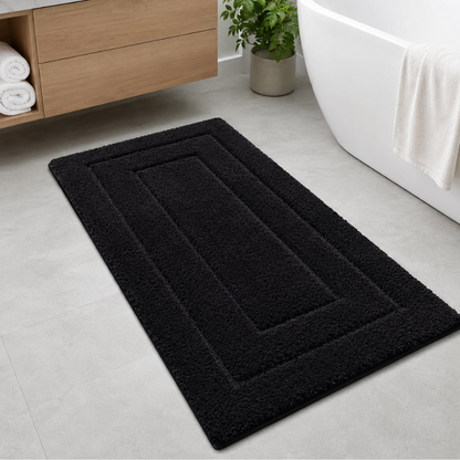 CloudStep | Non-Slip Bath Mat with Ultra-Absorbent Microfiber | Modern Bathroom Rug for Safety and Comfort 9