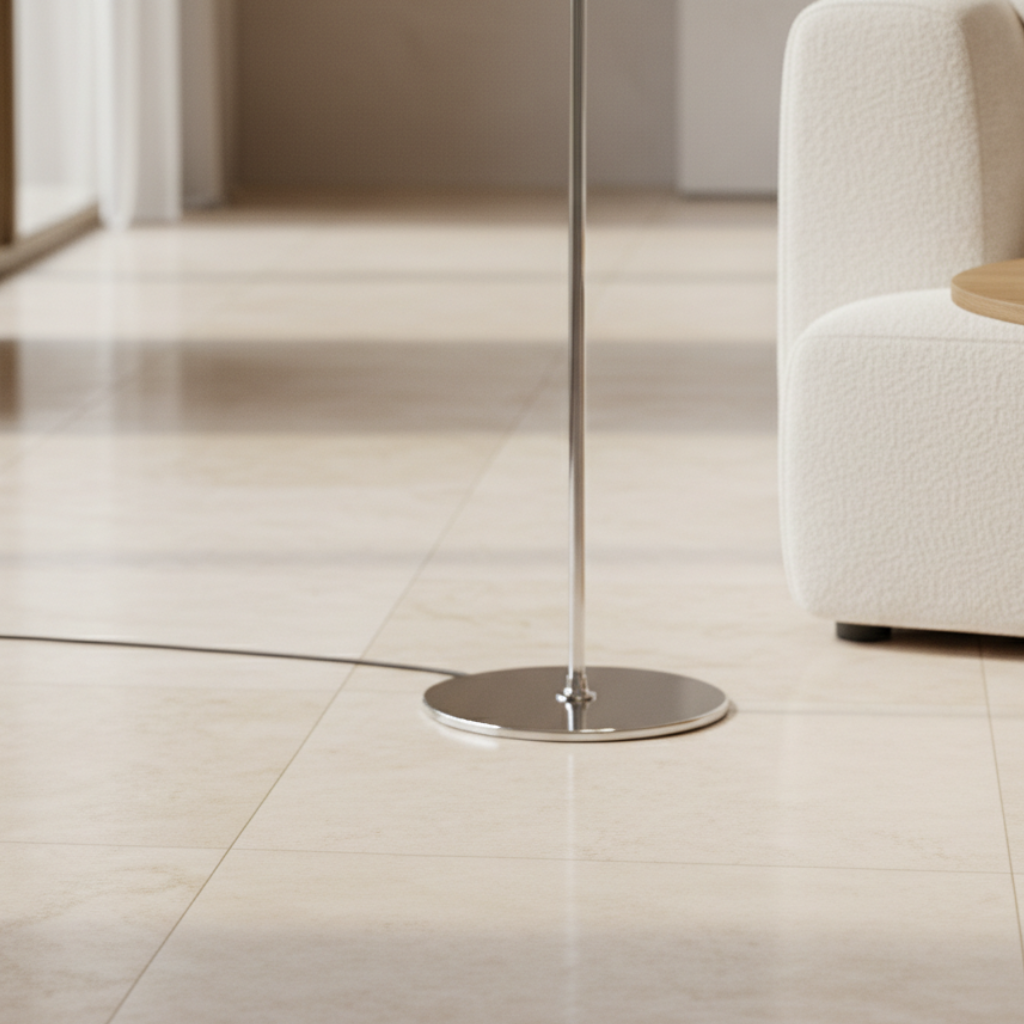 Coupé | Adjustable Black Floor Lamp with Flexible Illumination | Modern Standing Lamp for Stylish Living Rooms 2