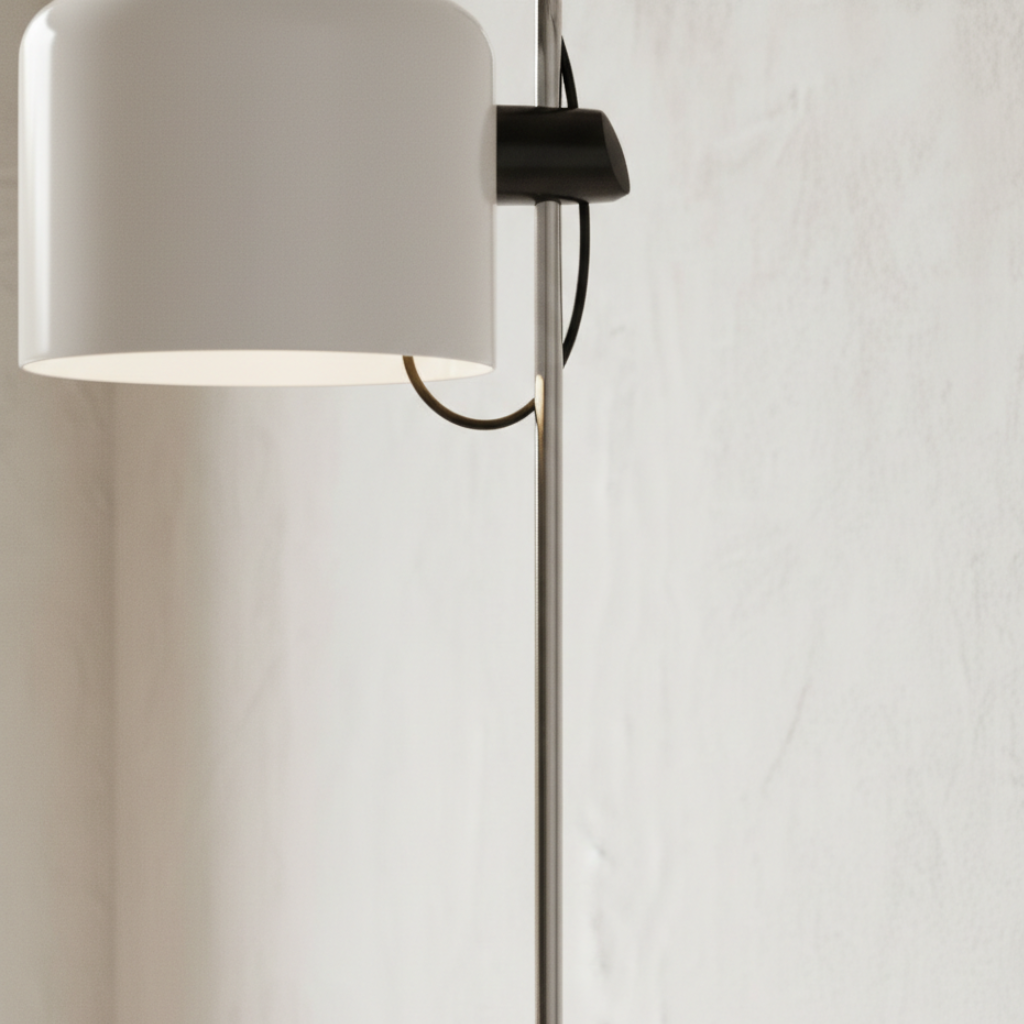 Coupé | Adjustable Black Floor Lamp with Flexible Illumination | Modern Standing Lamp for Stylish Living Rooms 5