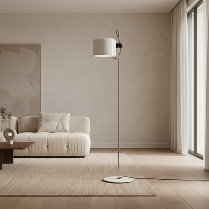 Coupé | Adjustable Black Floor Lamp with Flexible Illumination | Modern Standing Lamp for Stylish Living Rooms 6