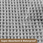 Cozy Retreat | Non-Slip Bath Mat with Waffle Design & Super Absorbent Microfiber for Comfort 4