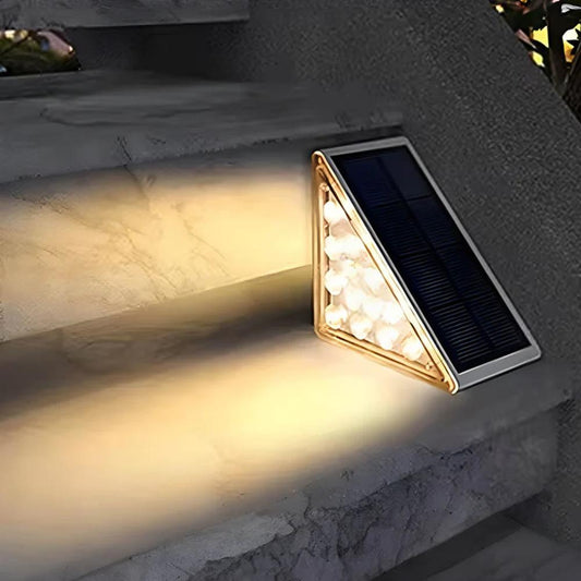 EcoBright | Solar Lights Outdoor for Stairs with Waterproof Design | Energy-Efficient LED for Enhanced Safety 0