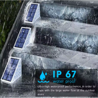 EcoBright | Solar Lights Outdoor for Stairs with Waterproof Design | Energy-Efficient LED for Enhanced Safety 5