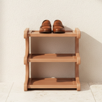 Elegant Bamboo Shoe Rack | Modern Minimalist Shoe Organizer with Customizable Tiers | Stylish Storage Solution for Clutter-Free Living 5