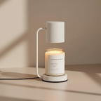 Elegant Candle Warmer Lamp | Dual-Purpose Electric Light with Adjustable Brightness | Cozy Atmosphere for Home