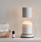 Elegant Candle Warmer Lamp | Dual-Purpose Electric Light with Adjustable Brightness | Cozy Atmosphere for Home