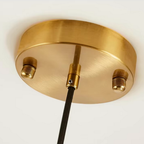 Elegant Glass Pendant Lighting | Adjustable Dome Design for Kitchen Island Ambiance 8