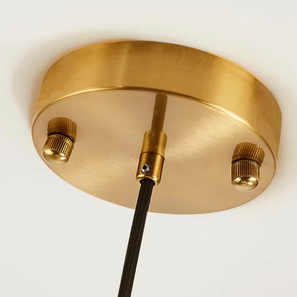 Elegant Glass Pendant Lighting | Adjustable Dome Design for Kitchen Island Ambiance 8