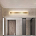 Elegant Gold Wall Sconce | Long Mirror Design with LED Lighting | Modern Bathroom Wall Light for Luxurious Ambiance 3
