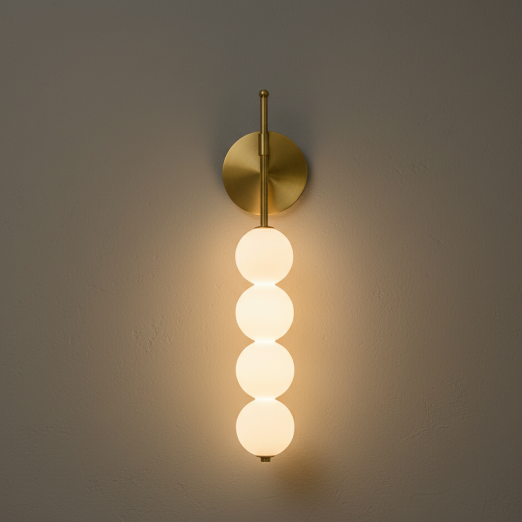 Elegant Minimalist Wall Sconce Lighting with Warm LED Glow | Modern Indoor Wall Lights for Cozy Atmosphere 0