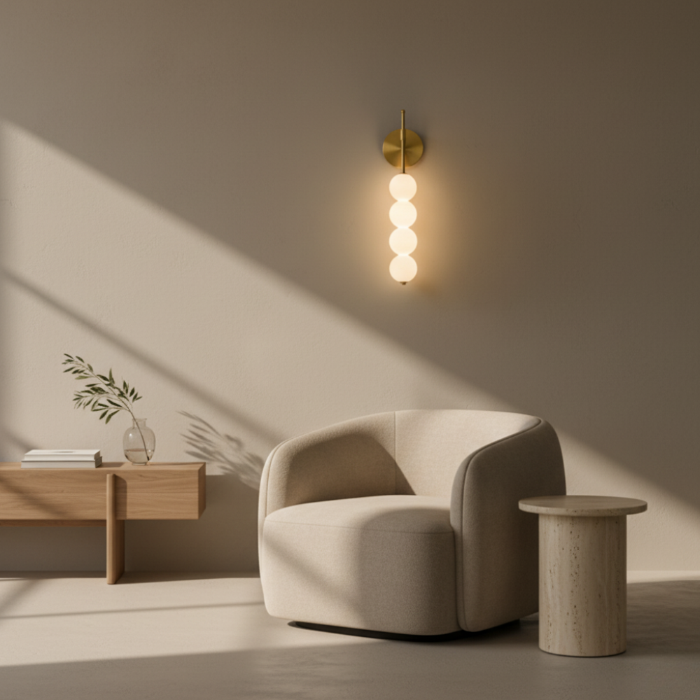 Elegant Minimalist Wall Sconce Lighting with Warm LED Glow | Modern Indoor Wall Lights for Cozy Atmosphere 1
