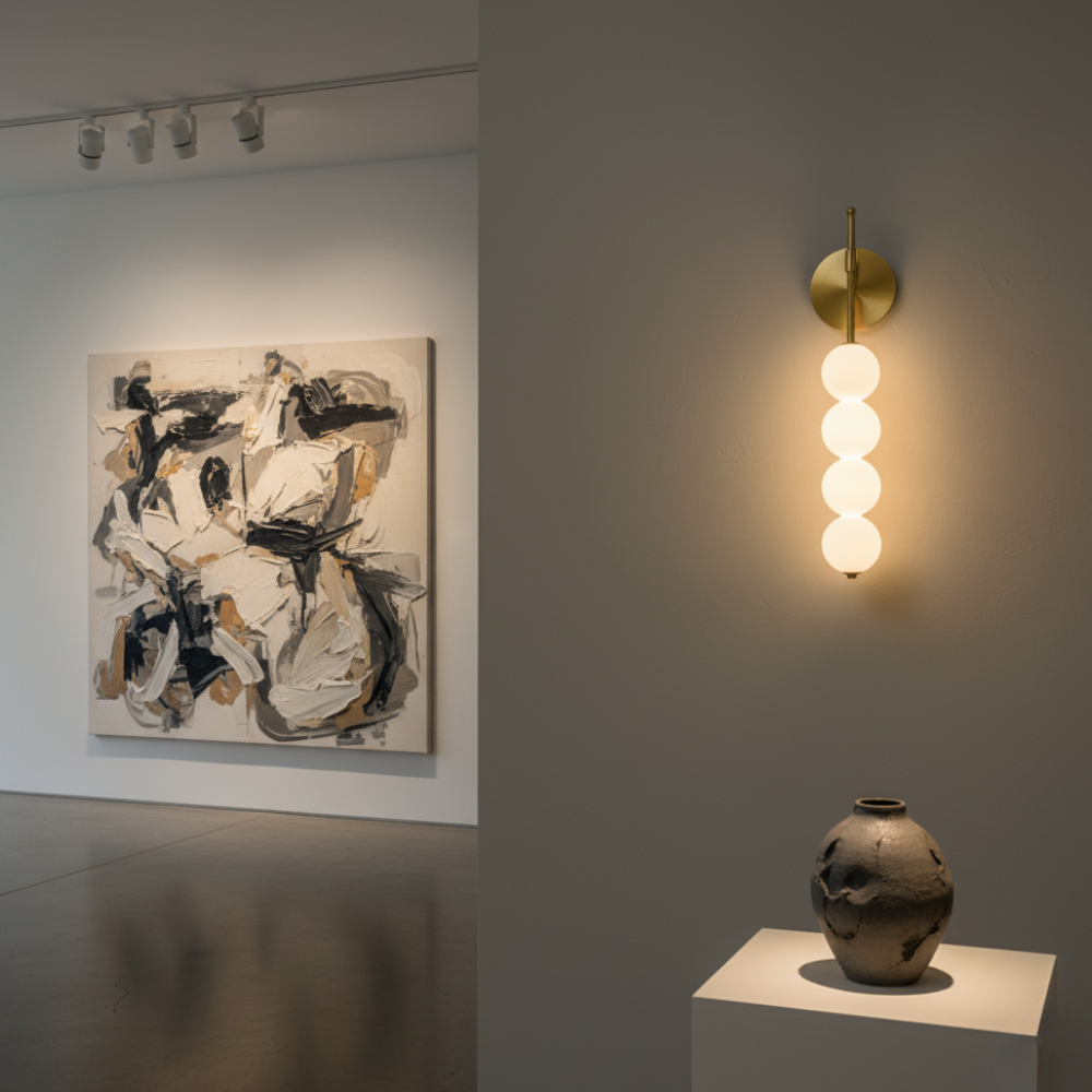 Elegant Minimalist Wall Sconce Lighting with Warm LED Glow | Modern Indoor Wall Lights for Cozy Atmosphere 3