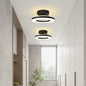 Elegant Modern Flush Mount Ceiling Light with Gold Iron Finish | Energy-Efficient LED Fixture for Stylish Home Illumination 12