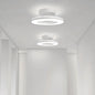 Elegant Modern Flush Mount Ceiling Light with Gold Iron Finish | Energy-Efficient LED Fixture for Stylish Home Illumination 13