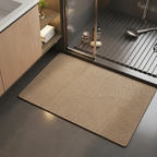 Elegant Non-Slip Bath Mat with Absorbent Microfiber for Safety and Comfort 0