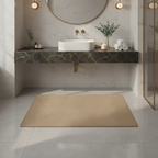 Elegant Non-Slip Bath Mat with Absorbent Microfiber for Safety and Comfort 5
