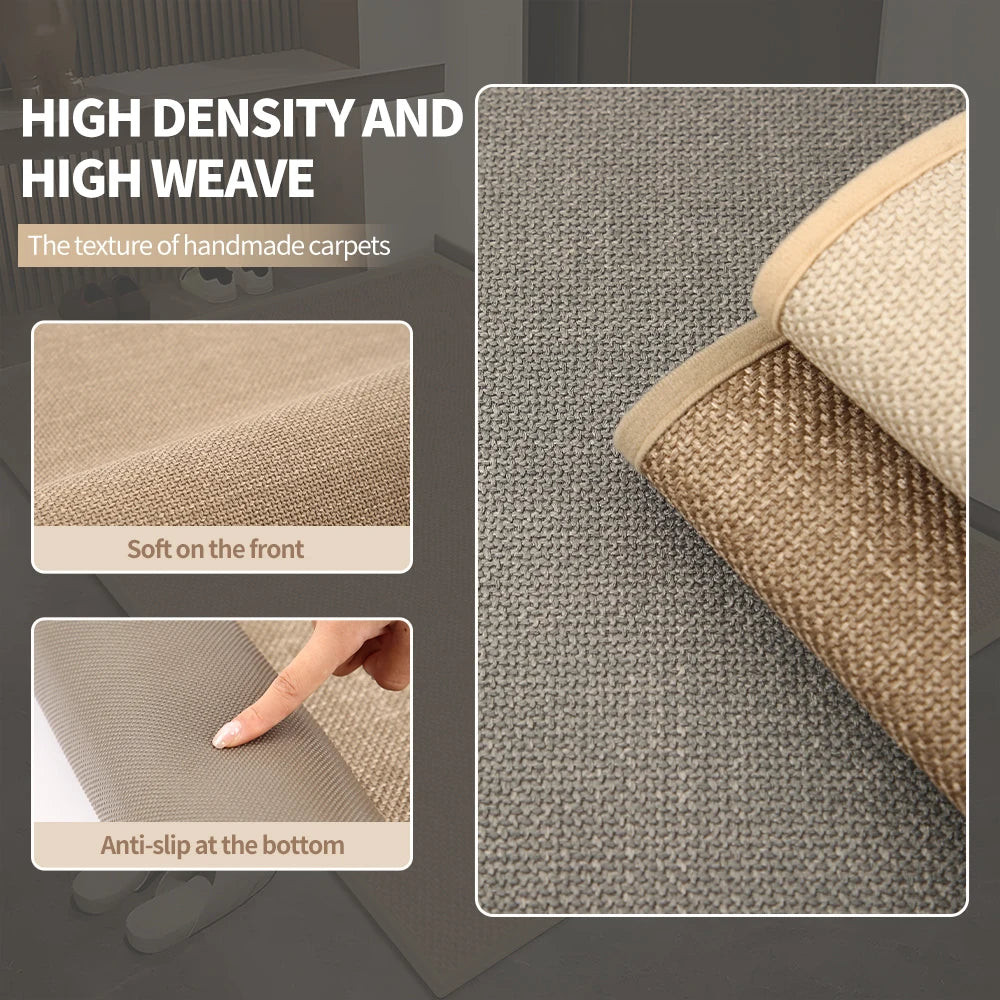 Elegant Non-Slip Bath Mat with Absorbent Microfiber for Safety and Comfort 6