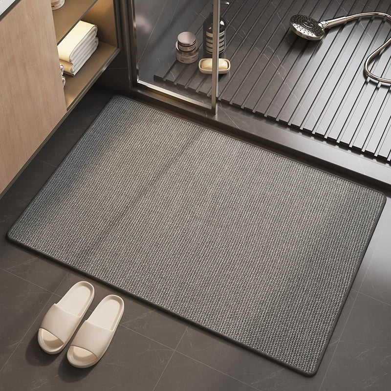 Elegant Non-Slip Bath Mat with Absorbent Microfiber for Safety and Comfort 8