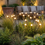 Elegant Solar Garden Lights | Waterproof Outdoor Lights with 120 Lumens | Eco-Friendly Ambiance for Your Patio 0