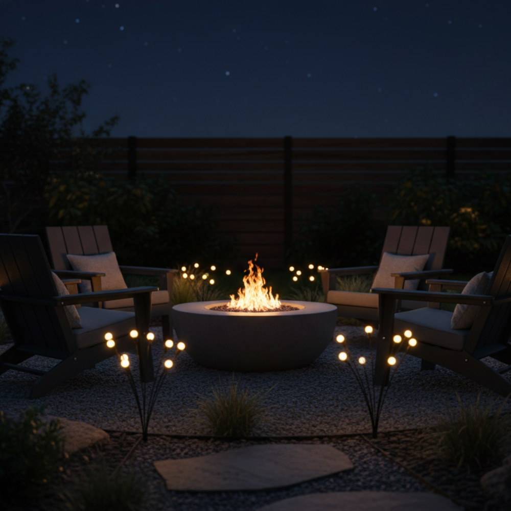 Elegant Solar Garden Lights | Waterproof Outdoor Lights with 120 Lumens | Eco-Friendly Ambiance for Your Patio 6